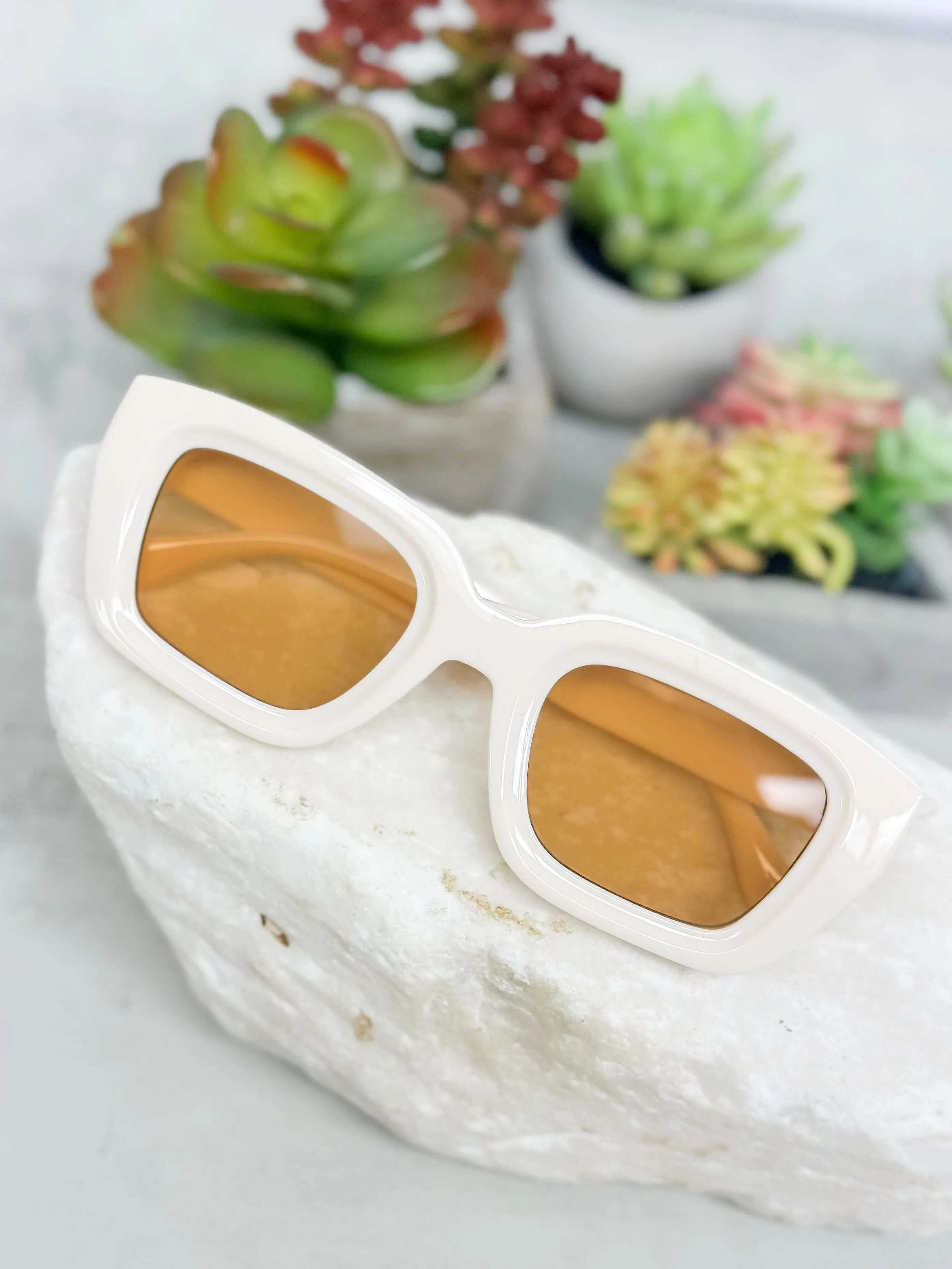 Retro Square Sunglasses