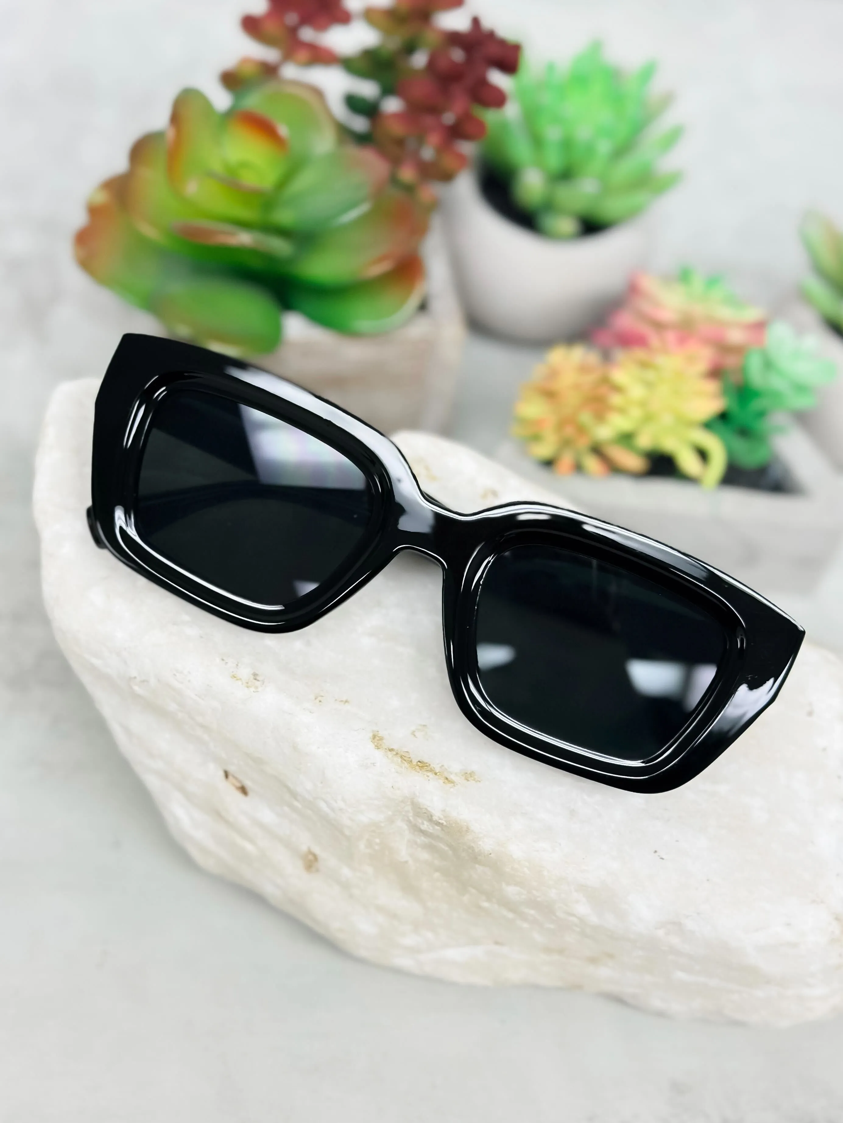 Retro Square Sunglasses