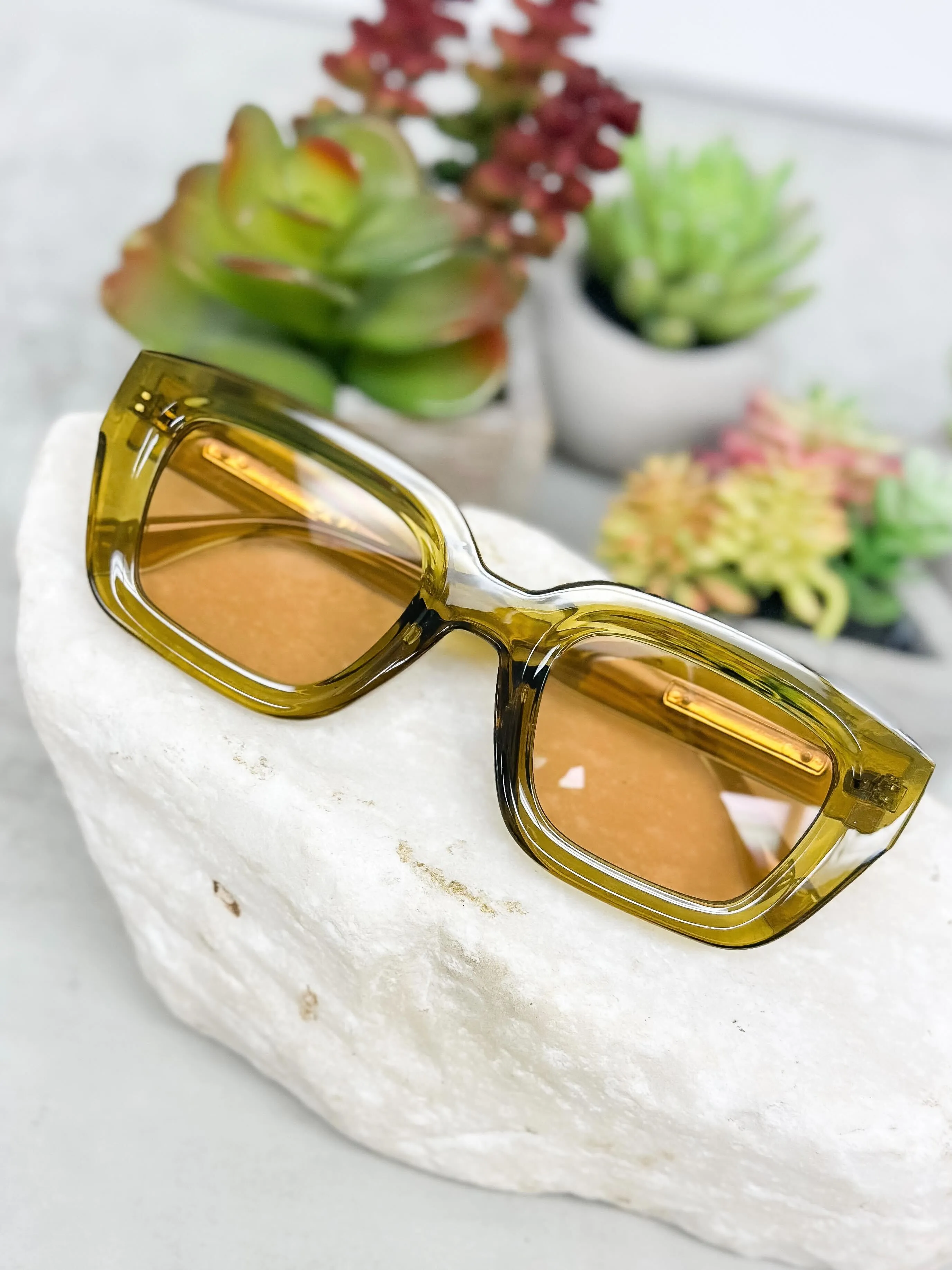 Retro Square Sunglasses