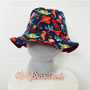 Reversible Bucket Sun Hats