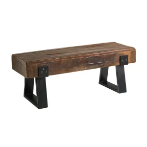 Richland Indoor/Outdoor Reclaimed Wood Bench,59g74