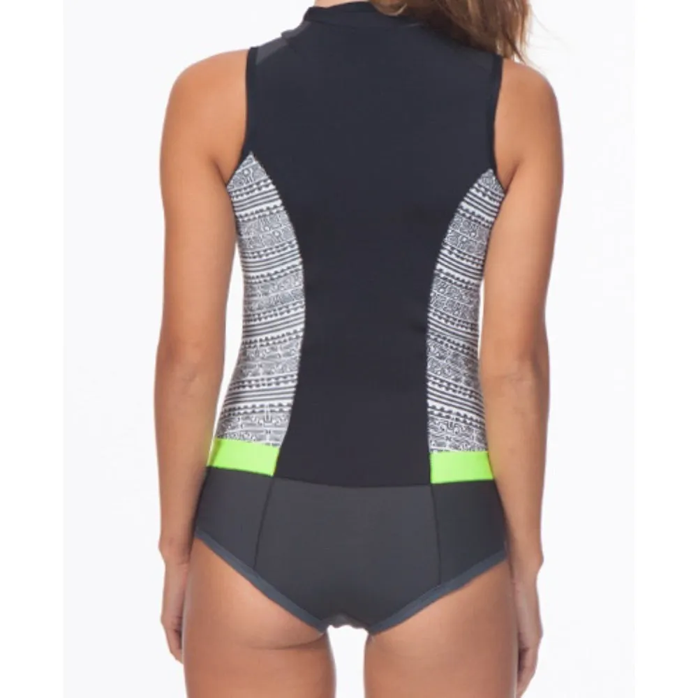 RIP CURL G-BOMB 1MM CAPSLEEVE SPRINGSUIT YELLOW