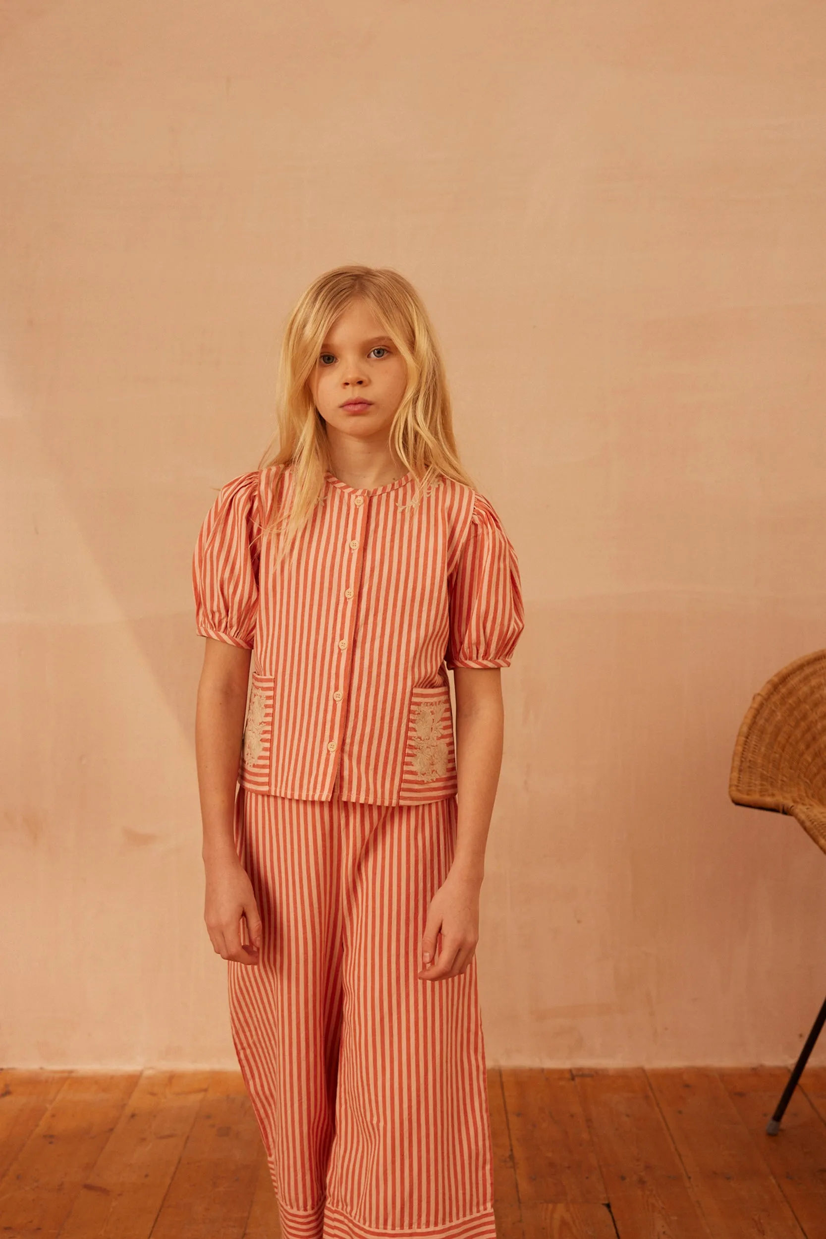 Rita Trouser Set - Mayols Stripe