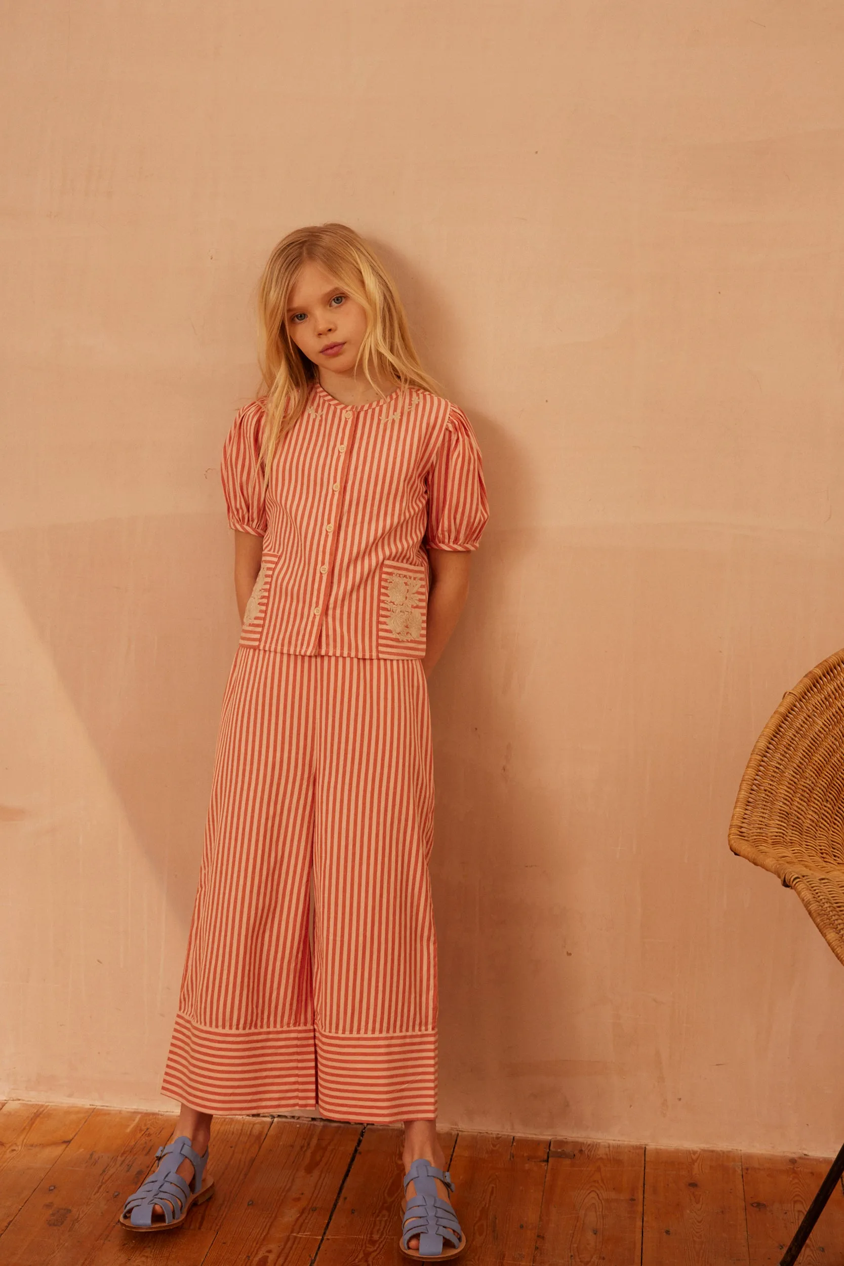 Rita Trouser Set - Mayols Stripe