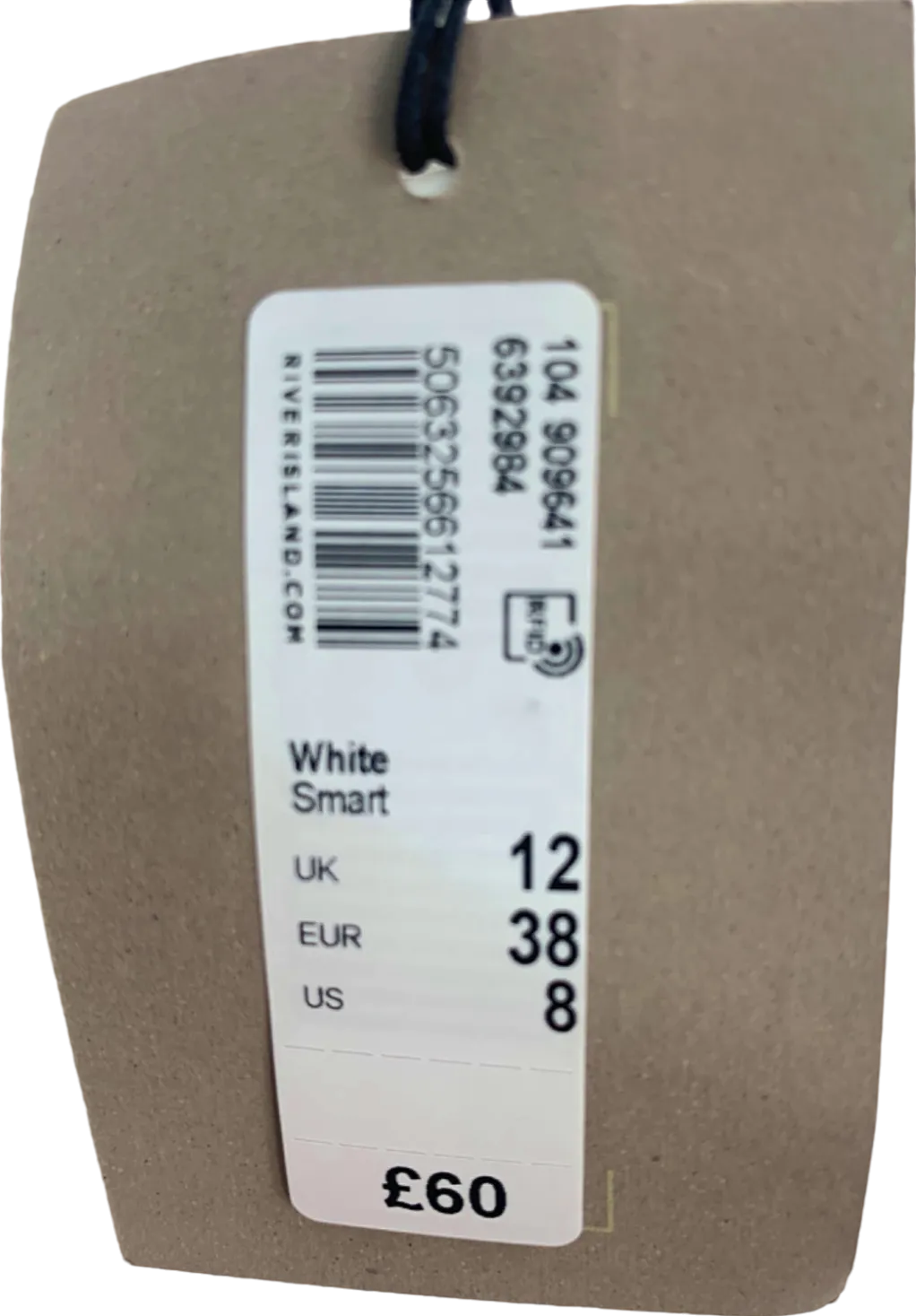 River Island White Smart Dress UK 12