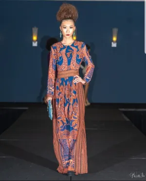 Rust Tribal Maxi