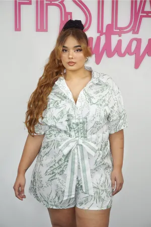 Safari Love Romper - FINAL SALE