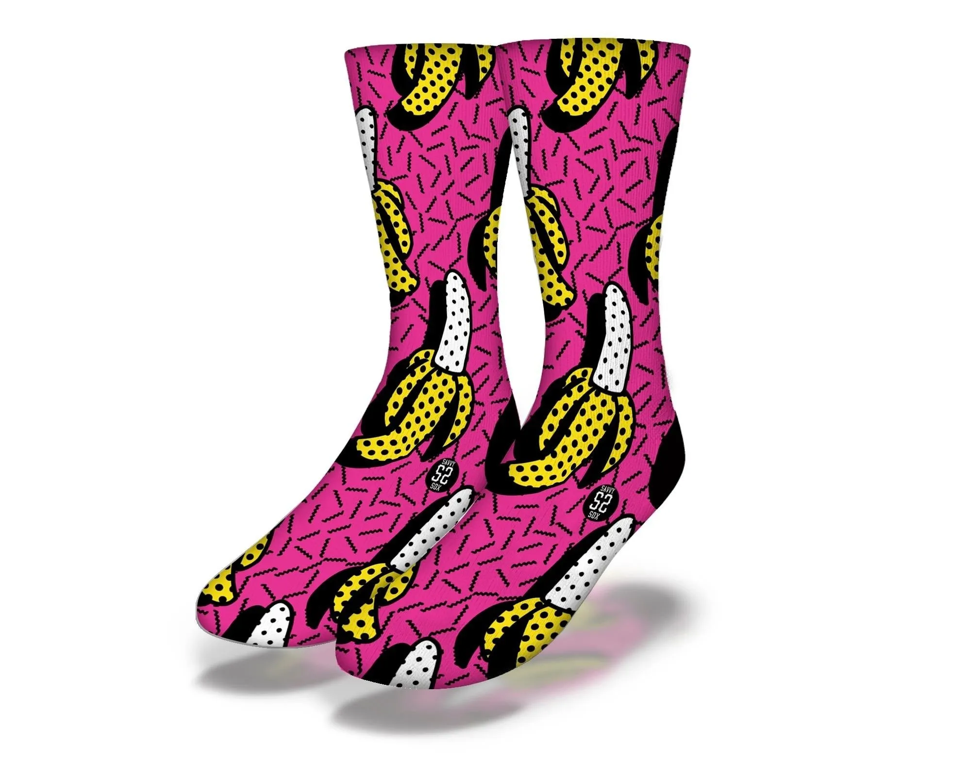 SAVVY SOX 90's BANANAS SOCKS