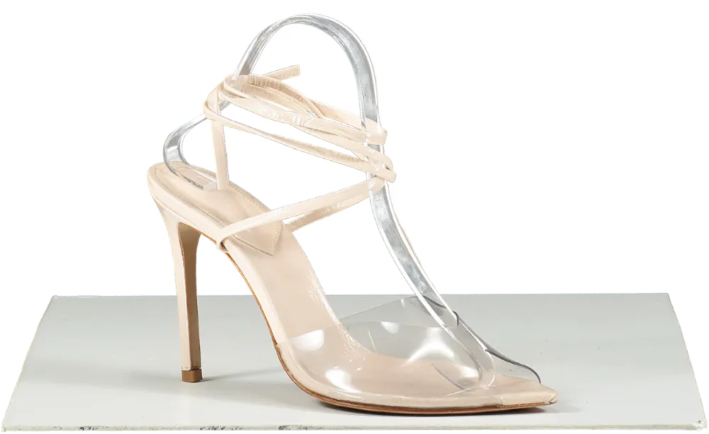 schutz Pink Desta Heel UK 6.5 EU 39.5 👠