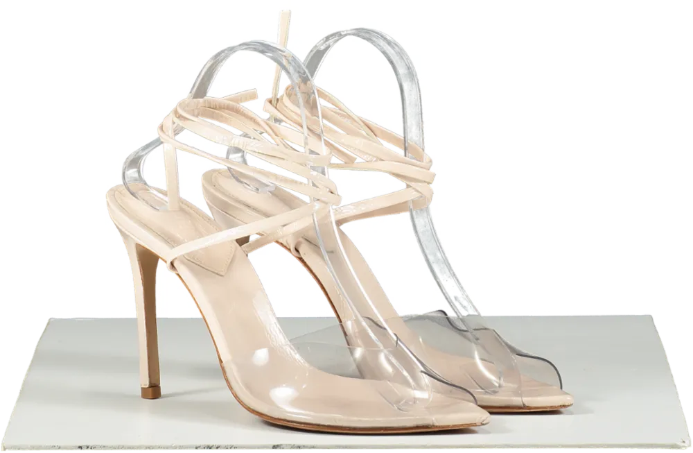 schutz Pink Desta Heel UK 6.5 EU 39.5 👠