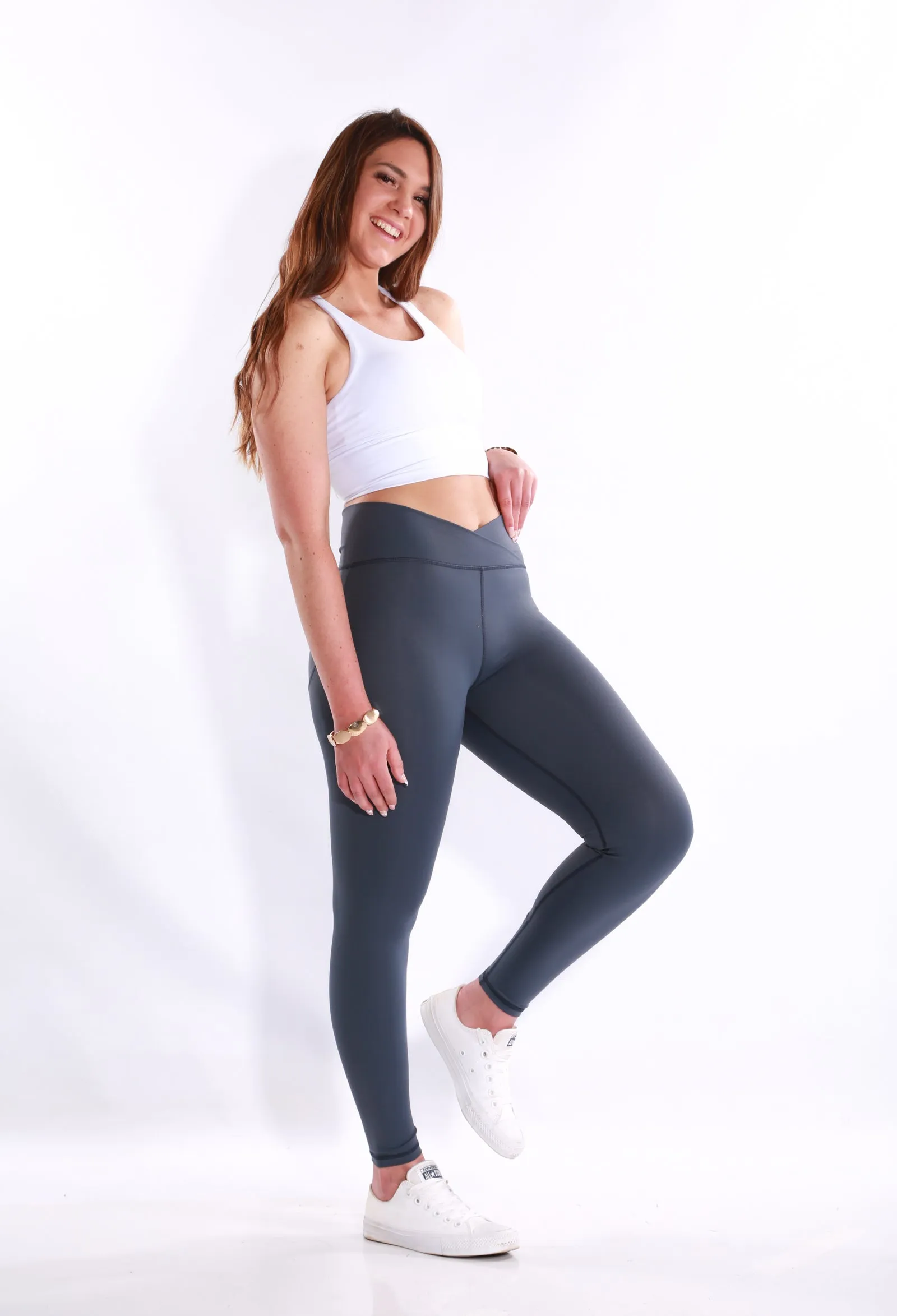 Shapewear Gym Bunny Booty Boosting Leggings - blue