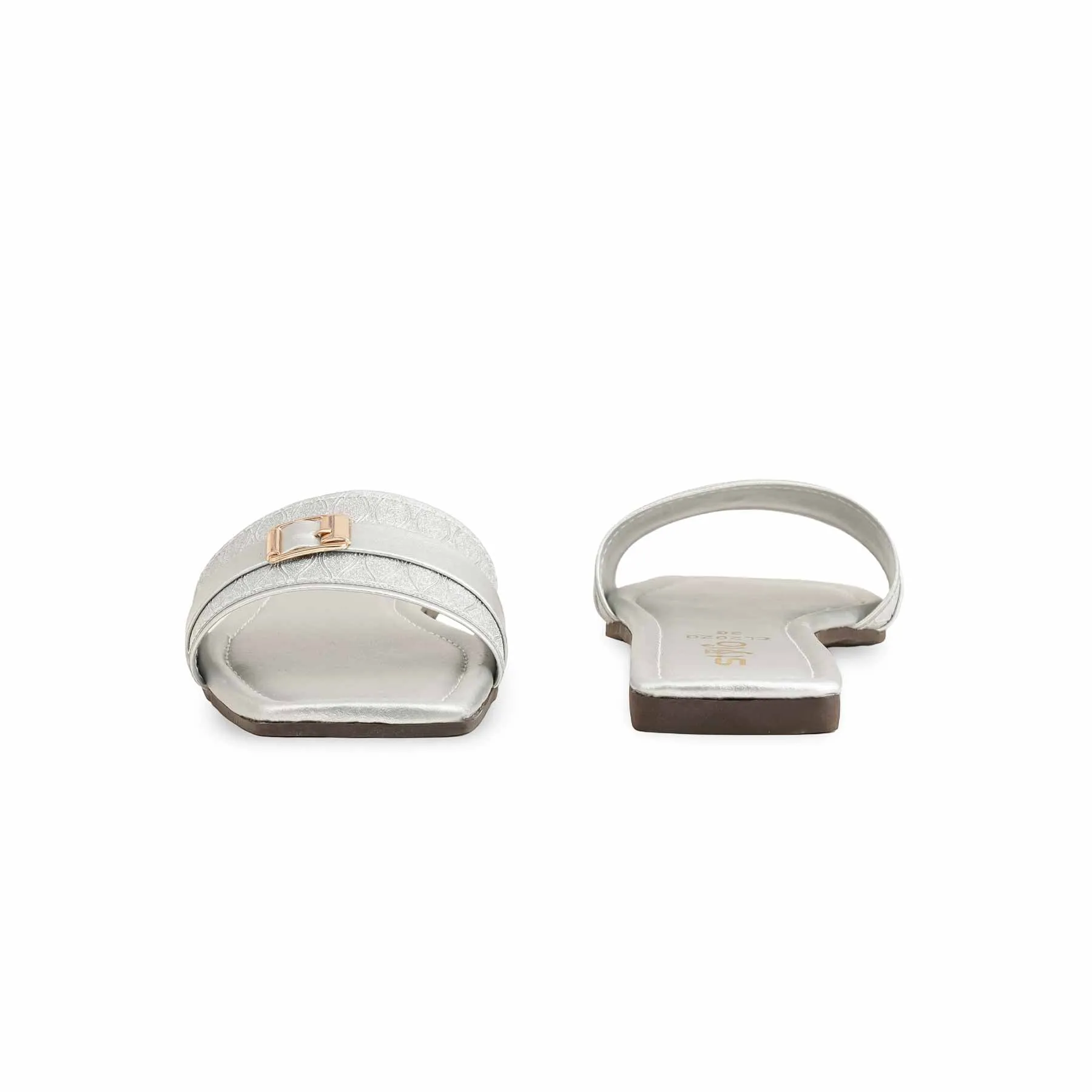 Silver Casual Slipper CL2020
