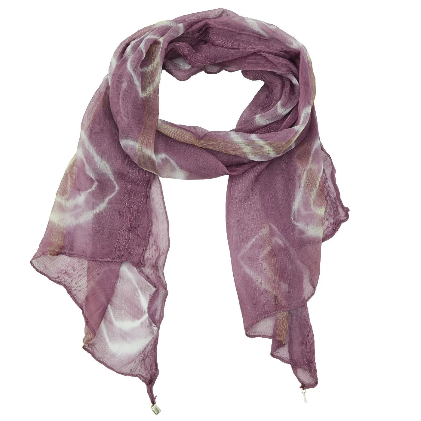 Skye Embellished Sheer Scarf