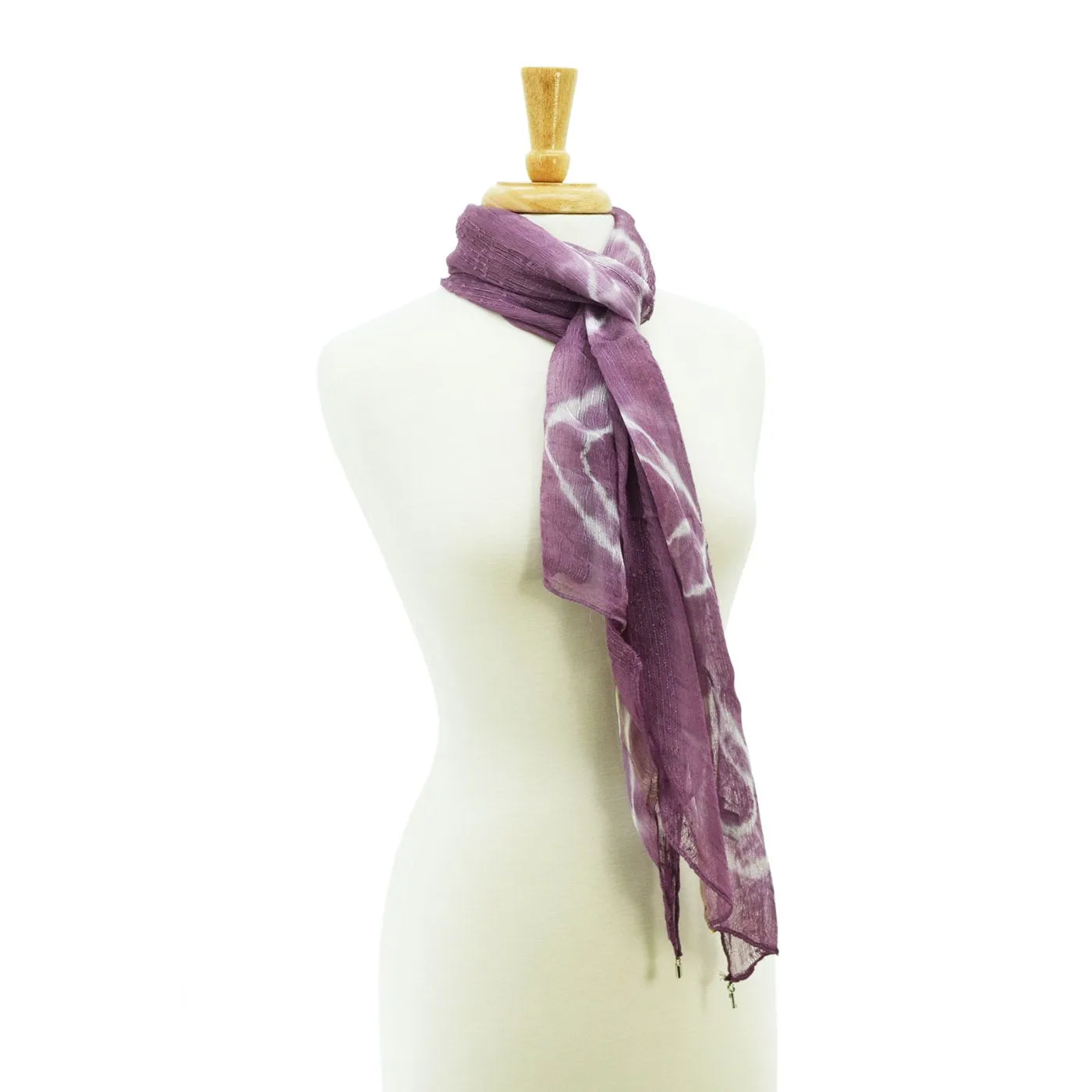 Skye Embellished Sheer Scarf