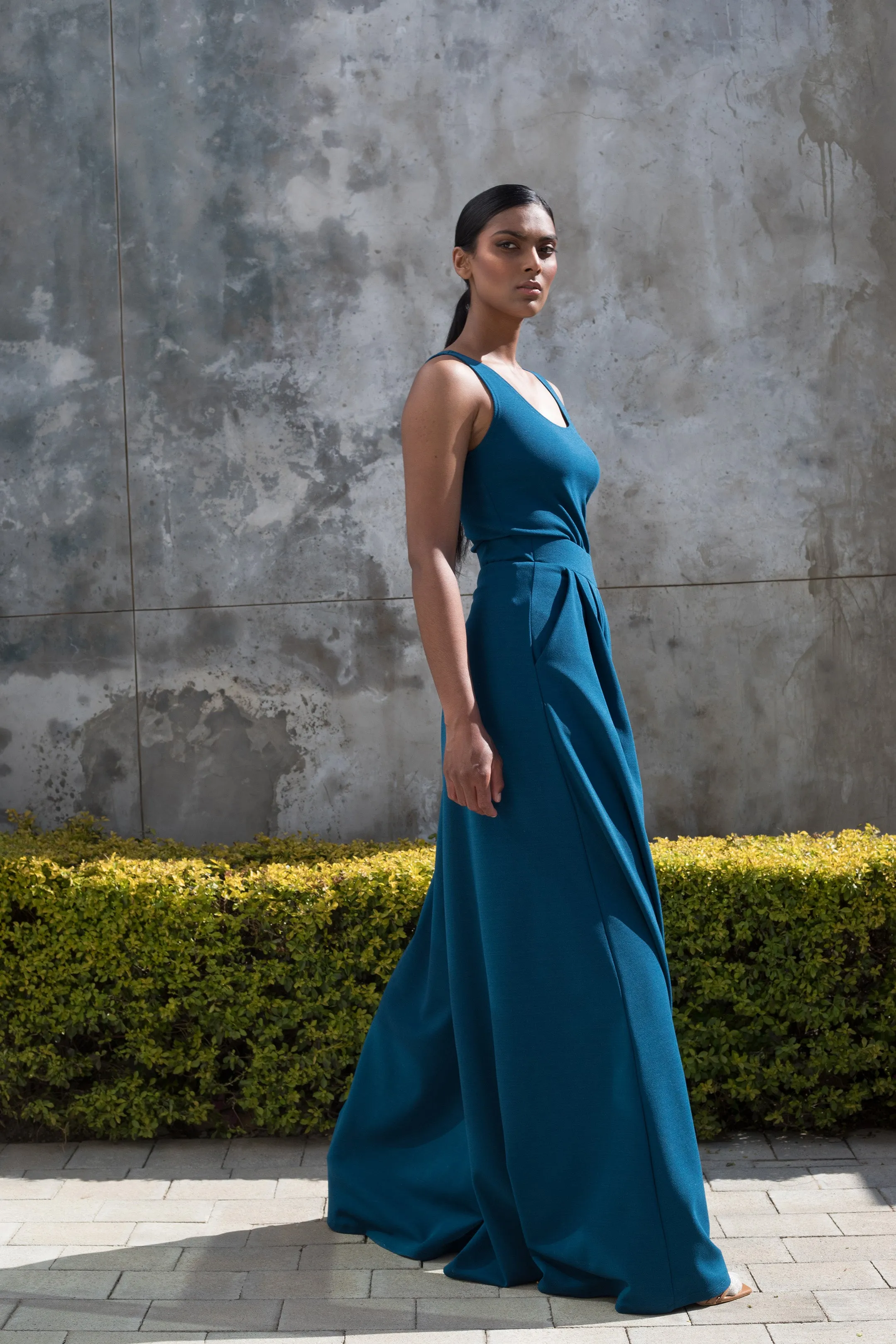 Spring 2022 - Moroccan Blue Stroll Wide Leg Pants