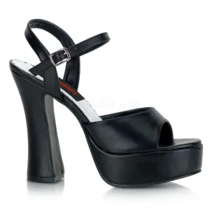 SS-DOLLY-09  | Black Faux Leather