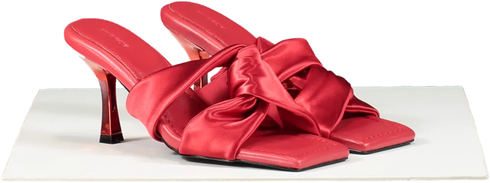 Stine Goya Jet Set Heels In Fiery Red UK 5 EU 38 👠