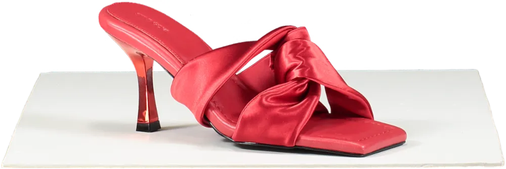Stine Goya Jet Set Heels In Fiery Red UK 5 EU 38 👠