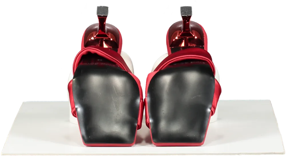 Stine Goya Jet Set Heels In Fiery Red UK 5 EU 38 👠