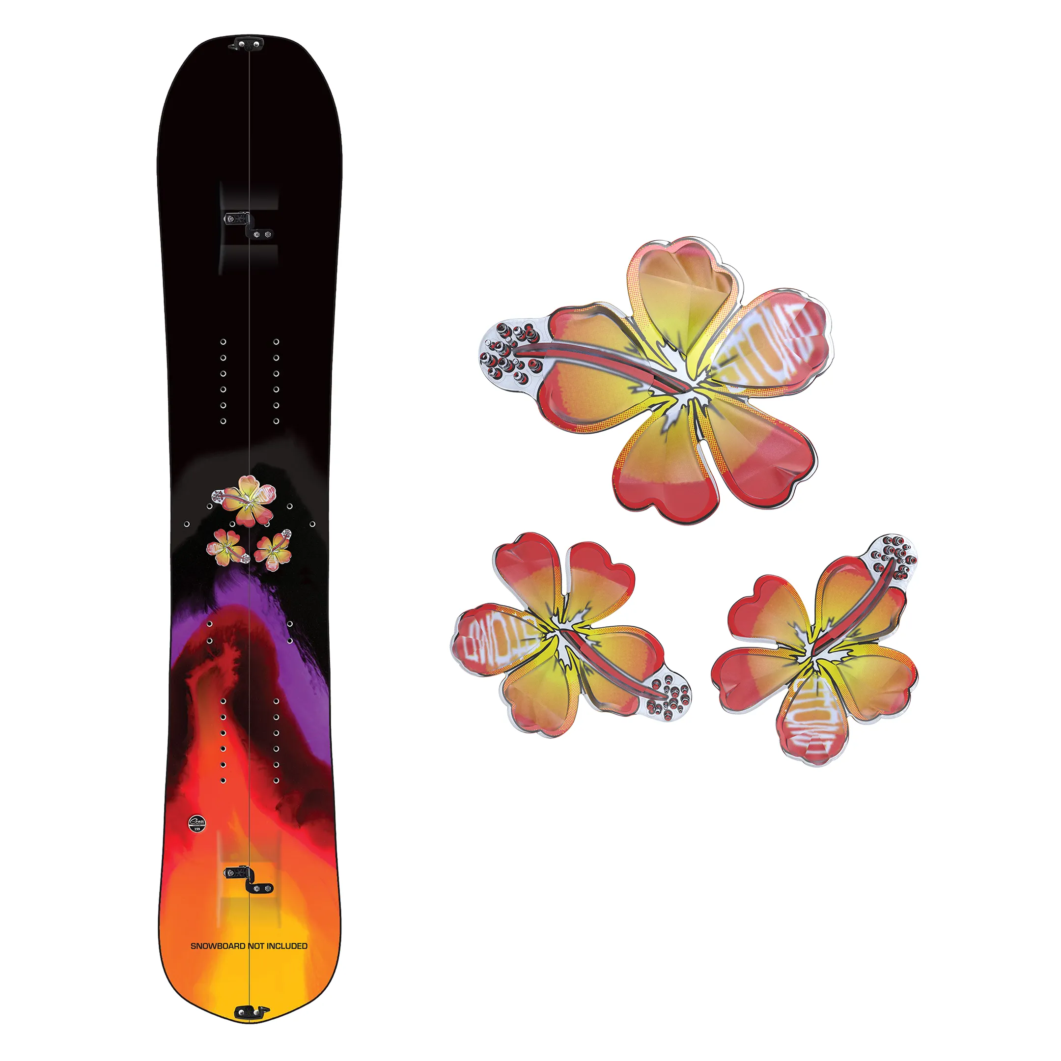 Stompgrip - Hibiscus Stomp Pads : 3D Collection