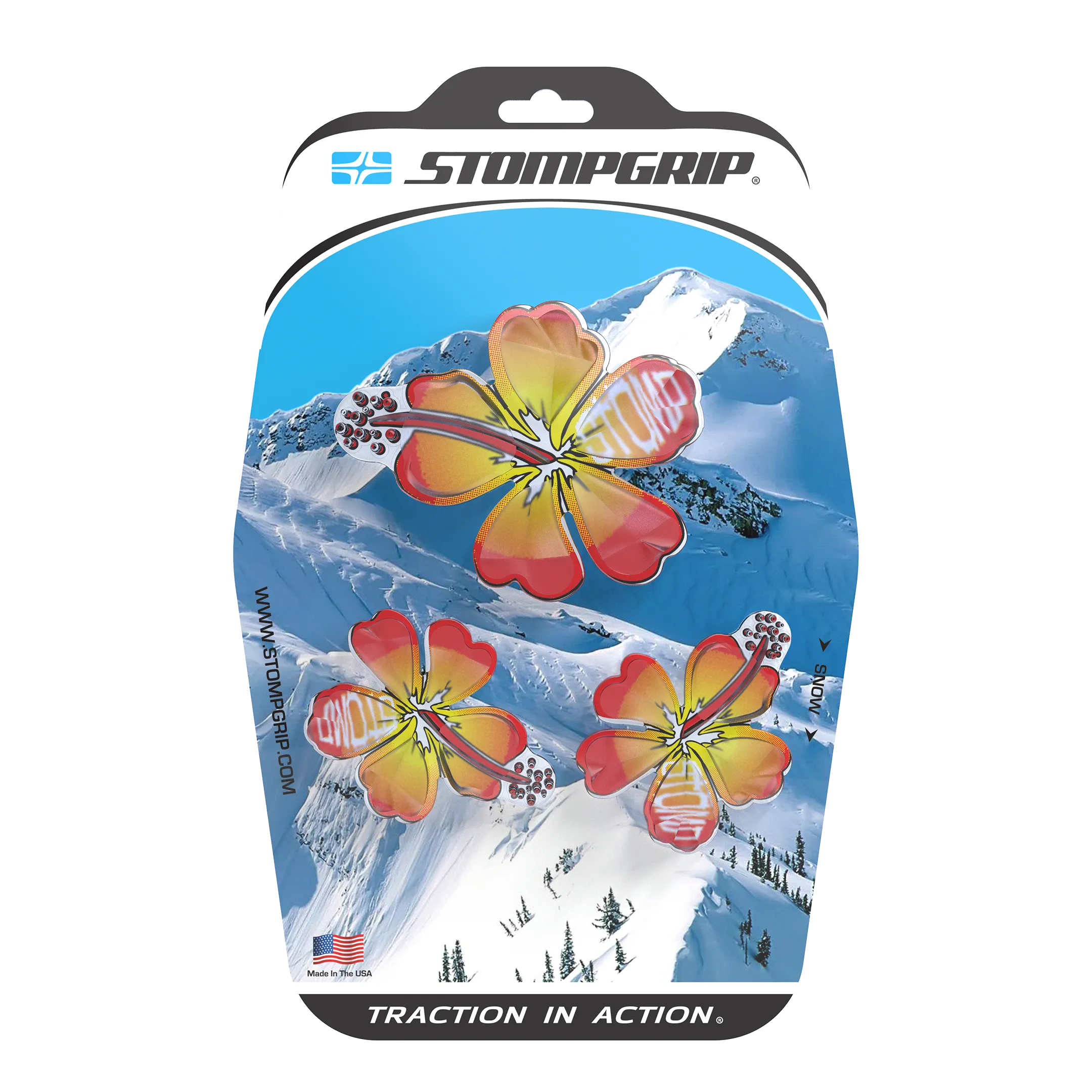 Stompgrip - Hibiscus Stomp Pads : 3D Collection
