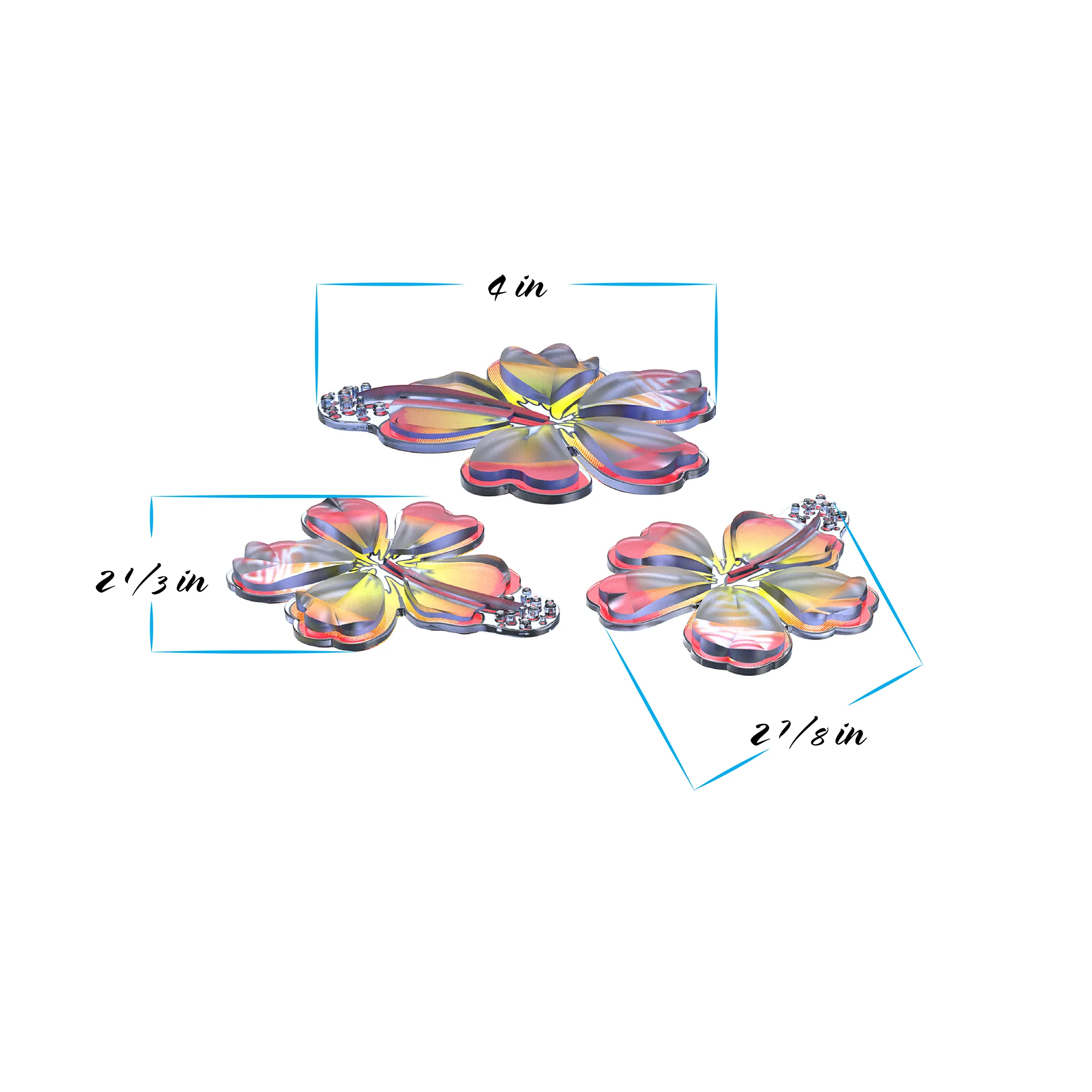 Stompgrip - Hibiscus Stomp Pads : 3D Collection