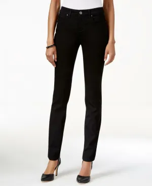 Style & Co. Style & Co Women's Curvy Skinny Leg Jeans Black 16