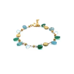 Summer Bloom Bracelet- Green