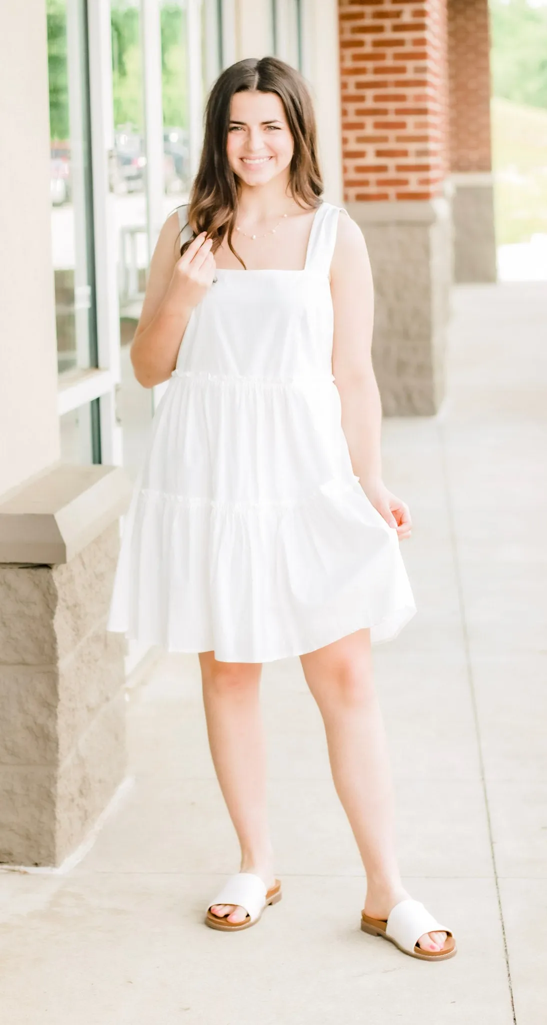 Summer Kind of Love Dress in White