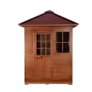 SunRay Freeport 3-Person Outdoor Traditional Sauna HL300D1