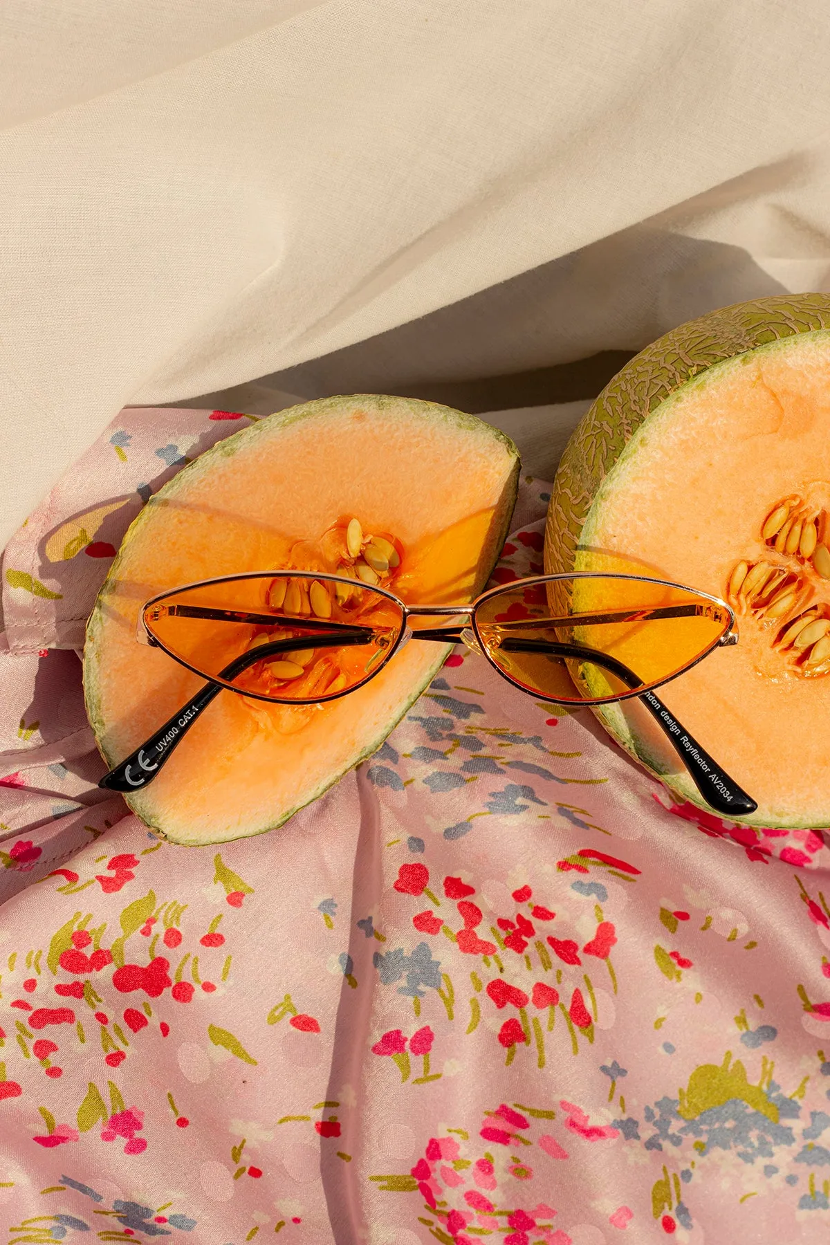 Super Narrow Cat Eye Sunglasses