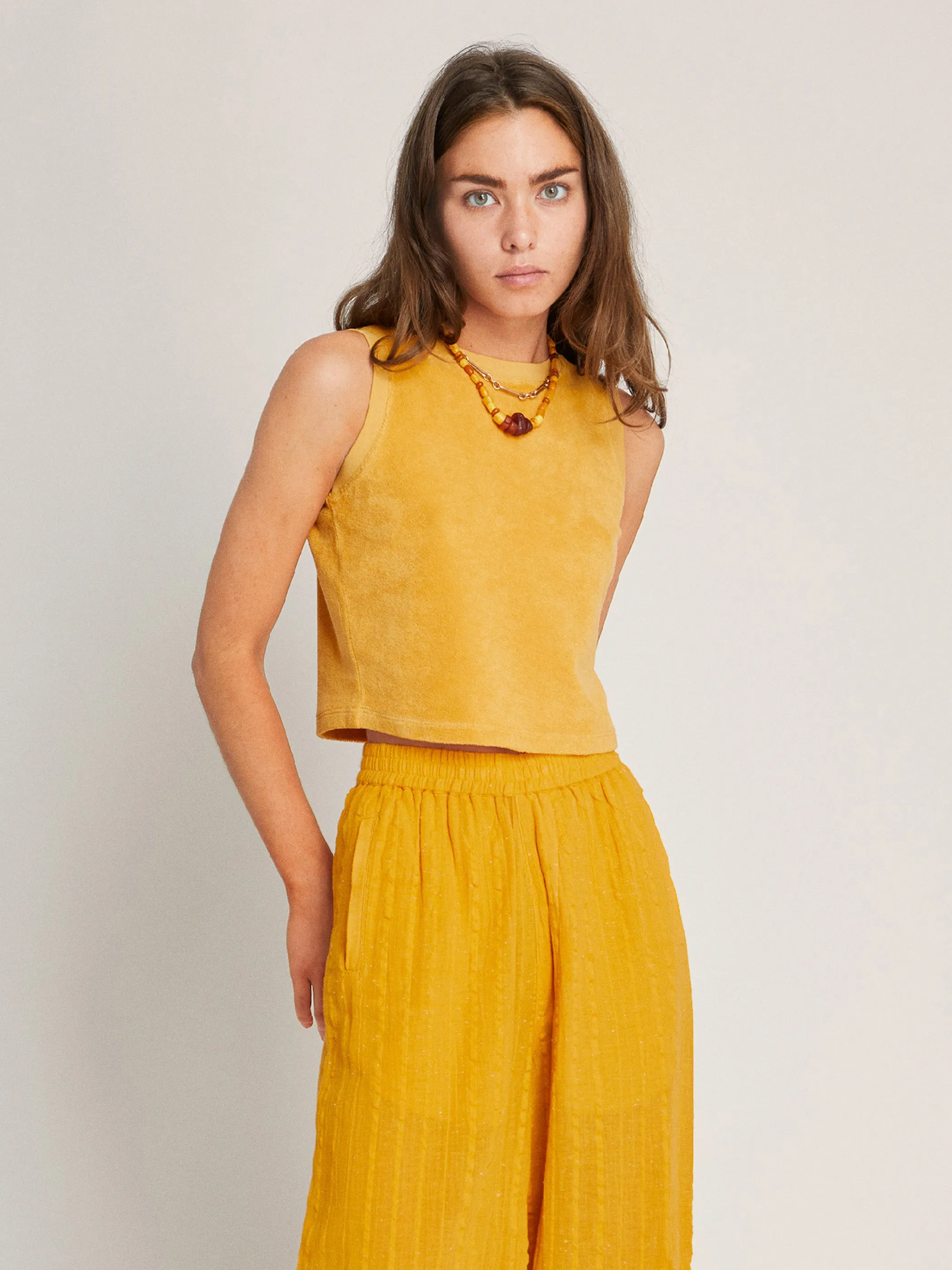 The Mali Muscle Tee in Terry