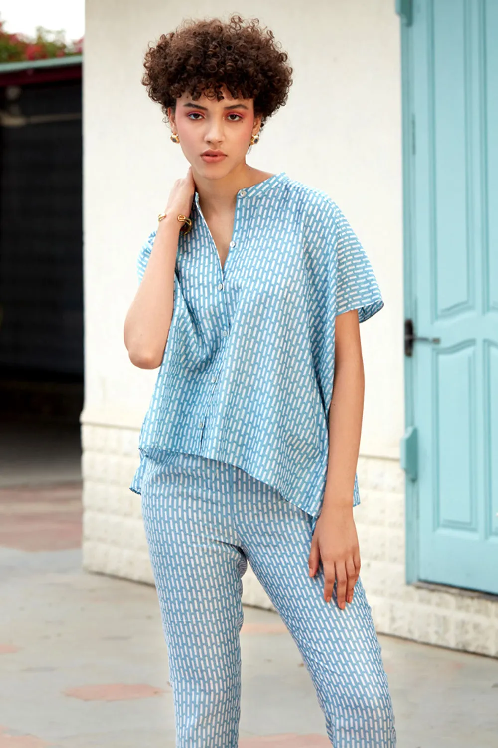 The Maya Blue Co-ord Set