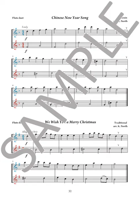 The Young Flute Player Book 5 - Intermediate Duets & Trios