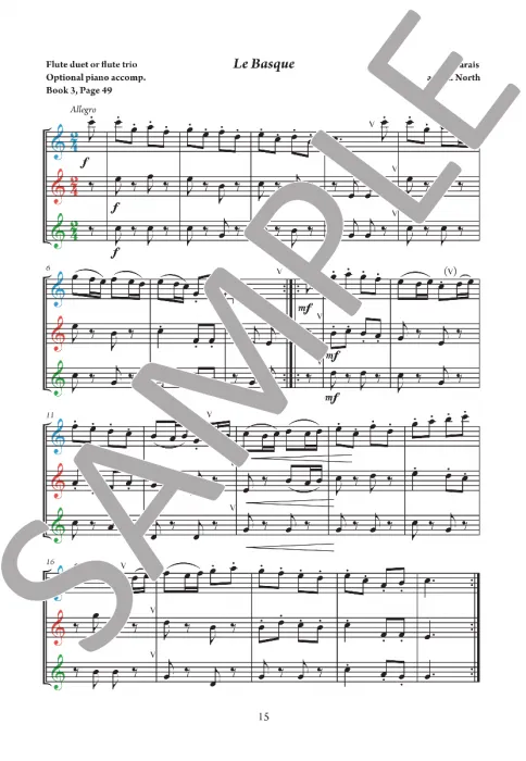 The Young Flute Player Book 5 - Intermediate Duets & Trios
