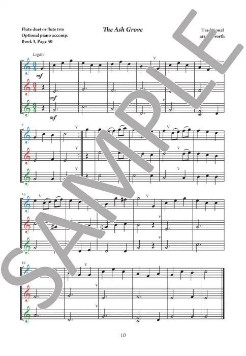 The Young Flute Player Book 5 - Intermediate Duets & Trios