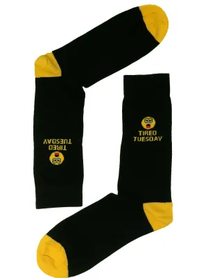 Tired Tuesday Sock