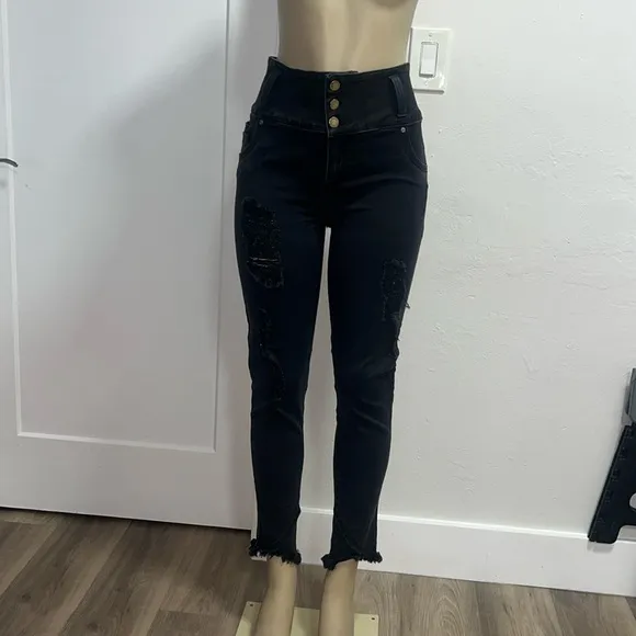 TISSINI Booty Lifting Jeans Levanta Cola Skinny Jeans Sz 9/10 M/L