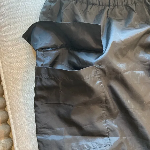 Tommy Hilfiger Skirt Sporty Y2K 90s Vintage Black Tie Waist Pencil 14