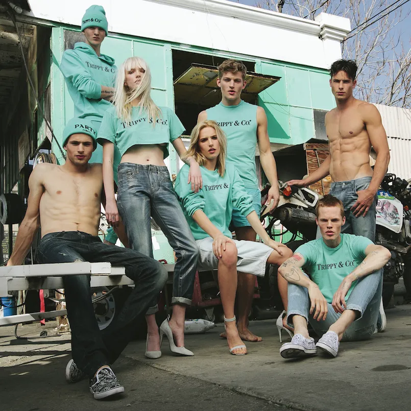 TRIPPY & CO CROP TOP