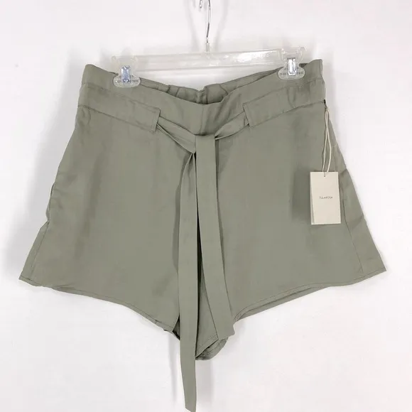 Tularosa Shorts in Sage Light Green Size S from REVOLVE