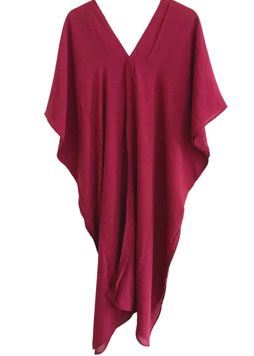 Tulum Kaftan Tunic Merlot