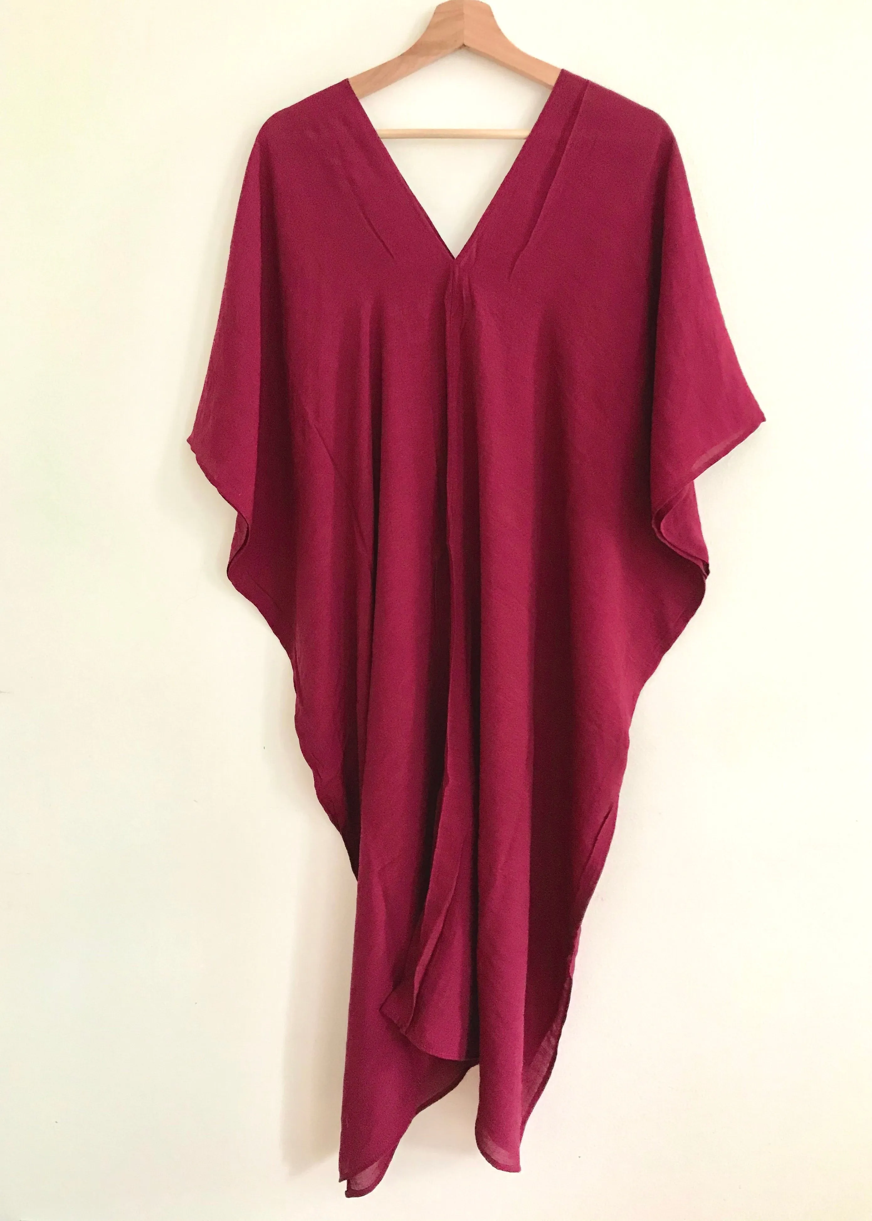 Tulum Kaftan Tunic Merlot