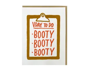 VDay To Do List Card