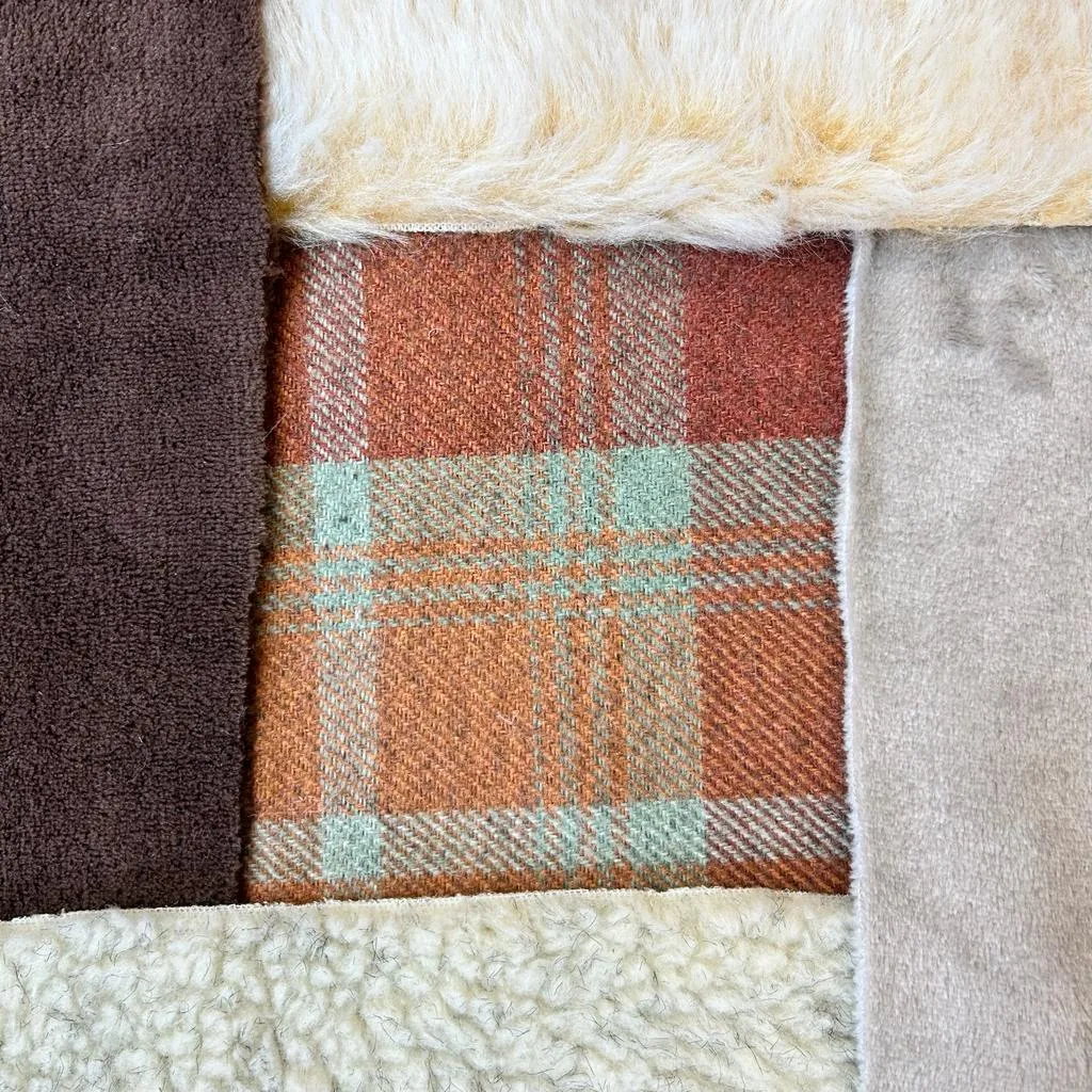 Warm Spice Tartan Snuggle Sacks