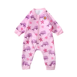 Warm Wetsuit - Pink Dolphin