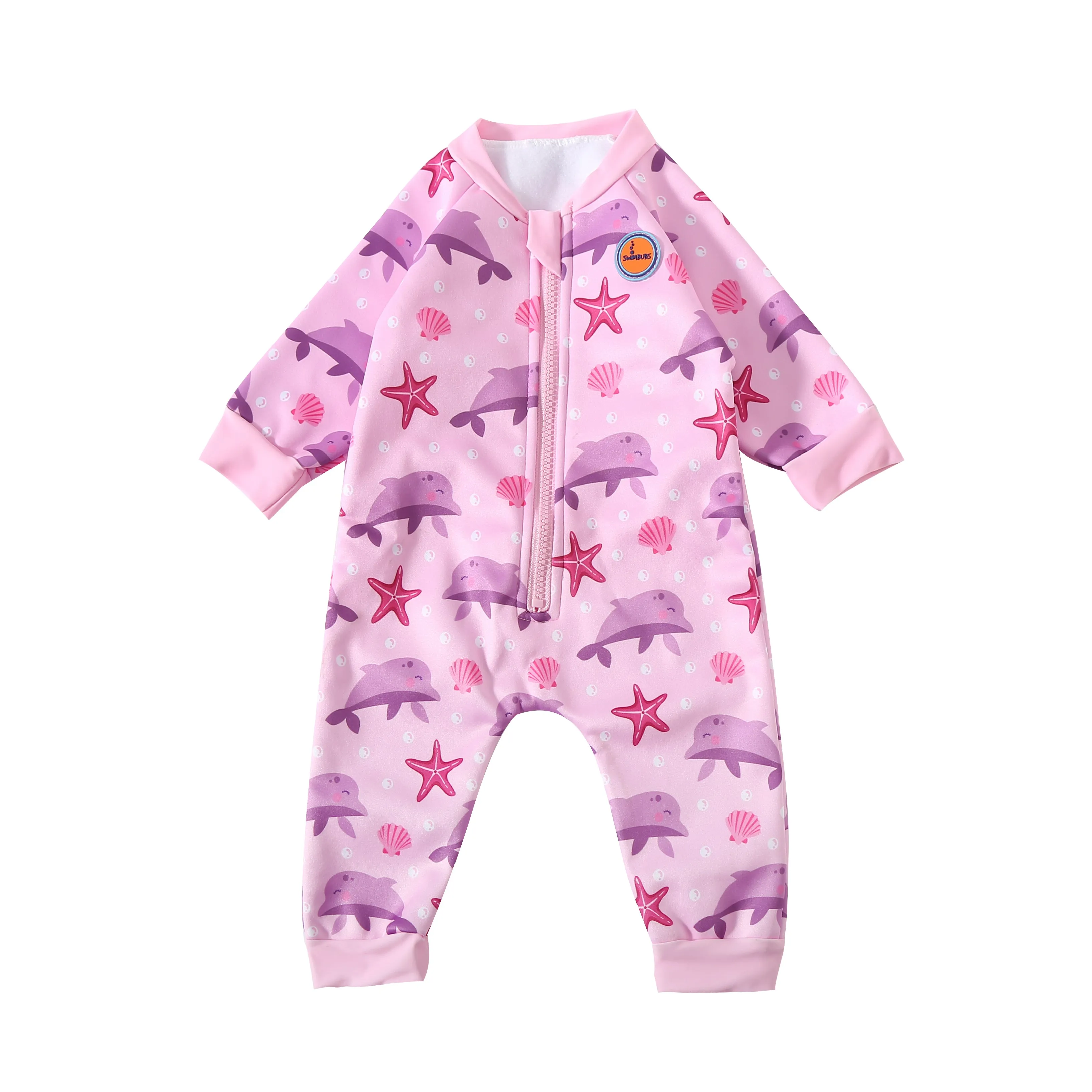 Warm Wetsuit - Pink Dolphin