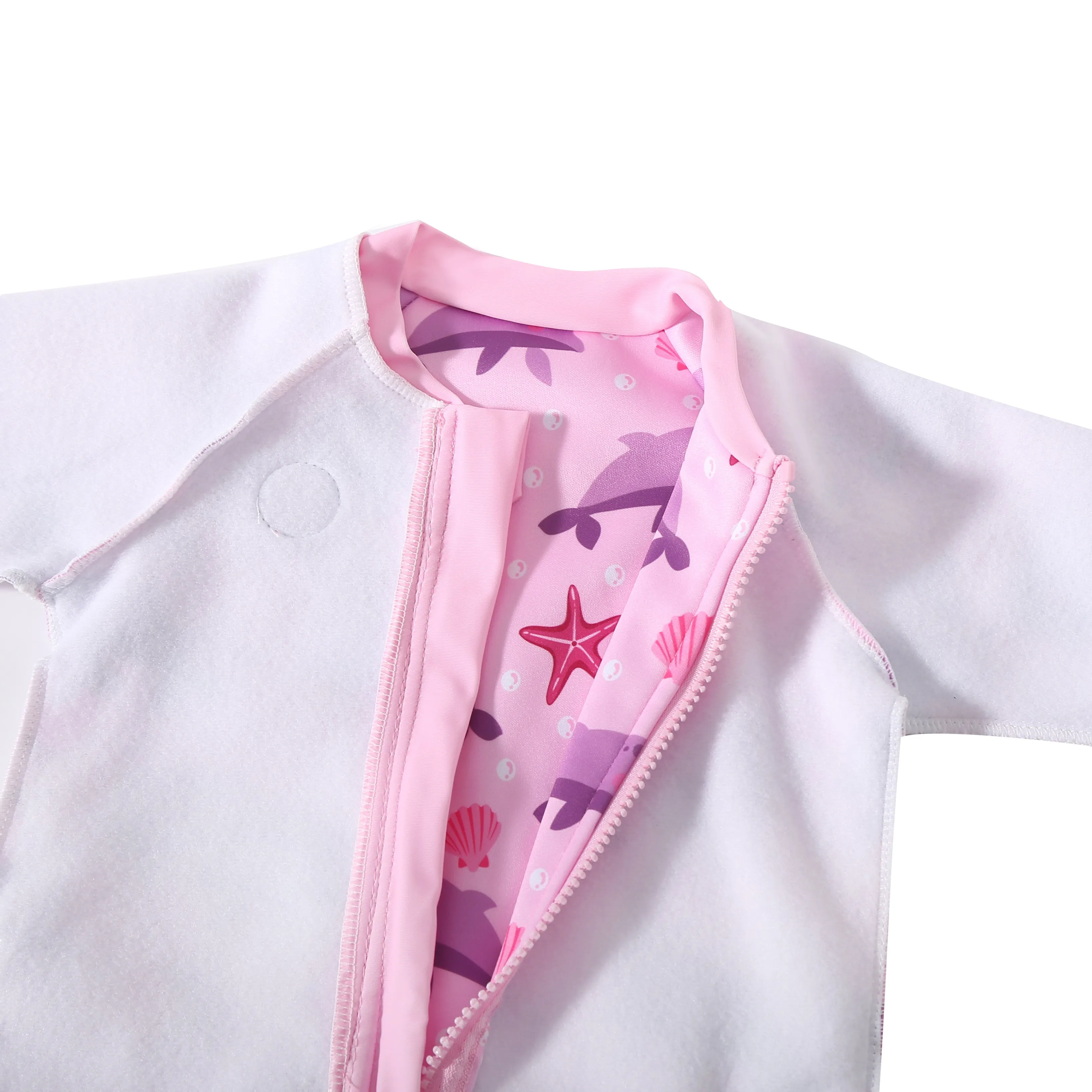 Warm Wetsuit - Pink Dolphin