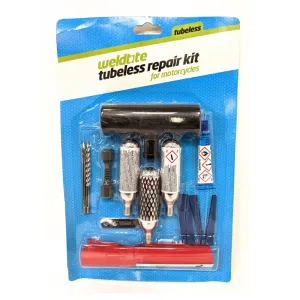 Weldtite Tubeless Repair Kit For Motorcycles