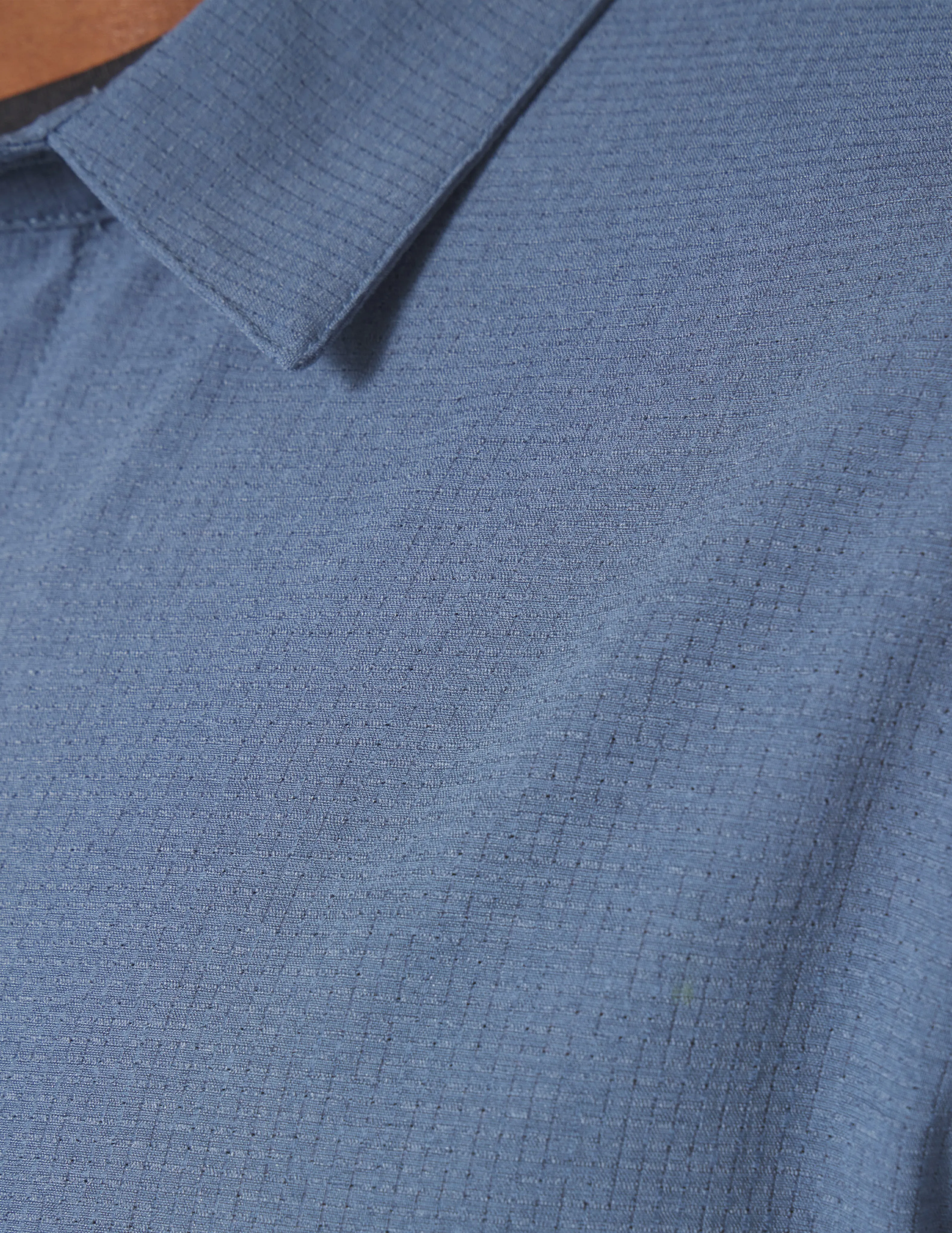 Zephyr Long Sleeve Shirt: Washed Blue